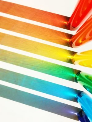 Bande multicolor