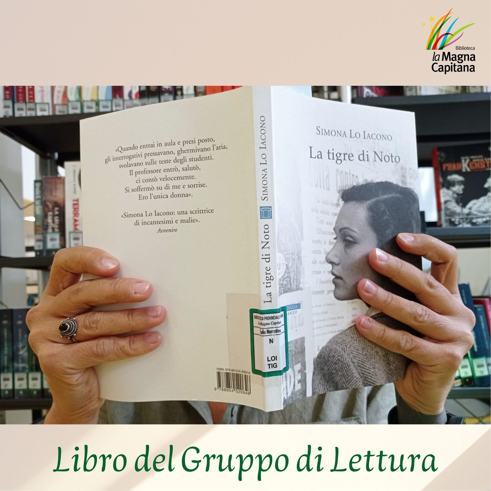 Copertina del libro La tigre di Noto