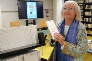 Vivian Lamarque con il suo nuovissimo libro di poesie L'amore da vecchia