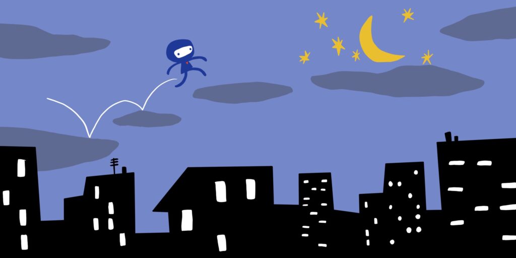 Ninja sulle nuvolette