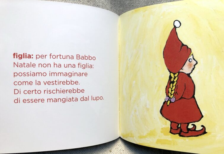 Dizionario di Babbo Natale_figlia